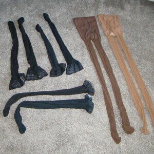 Used Hosiery Stockings / Pantyhose Tights